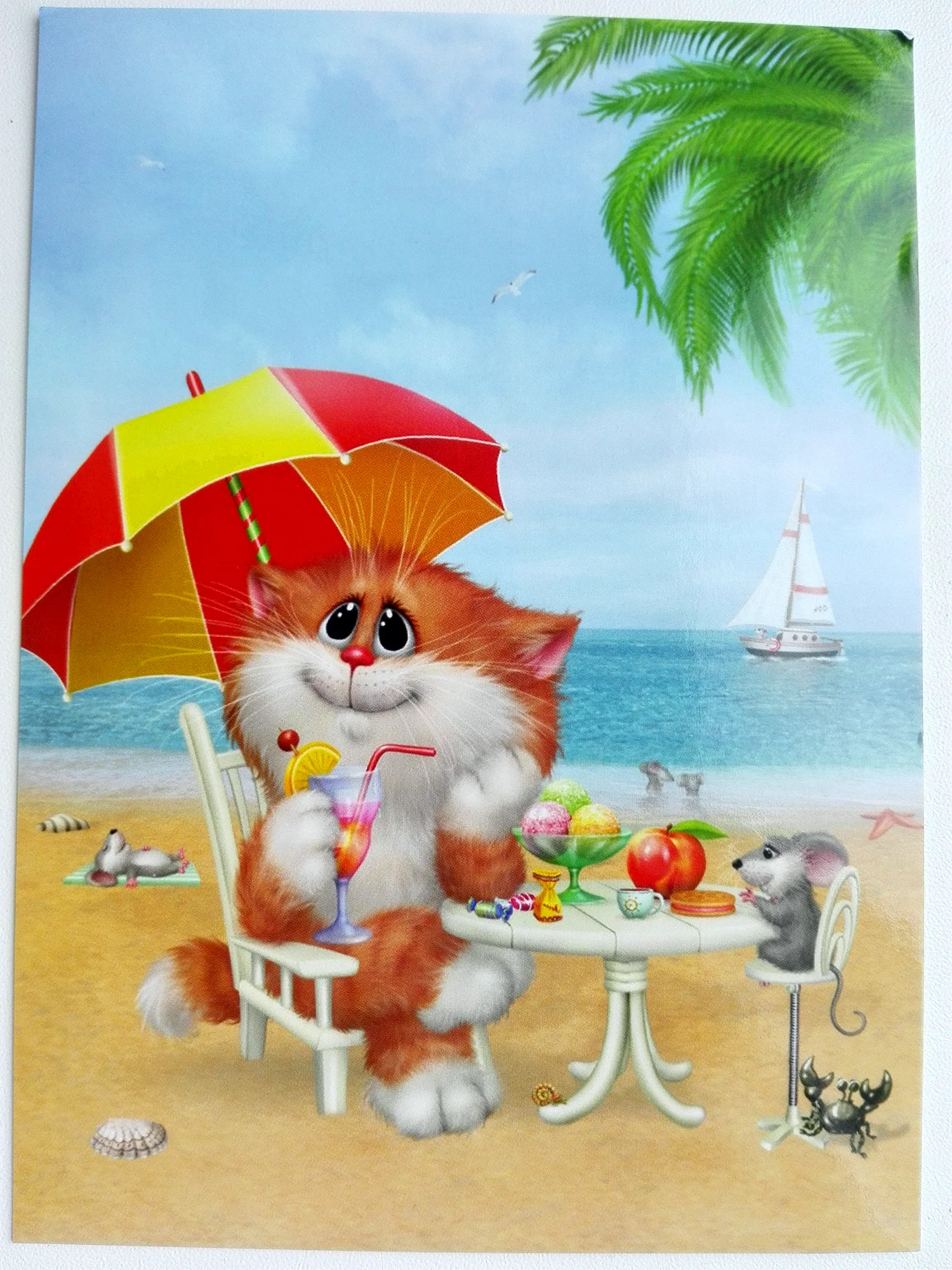 Картины Алексея Долотова коты