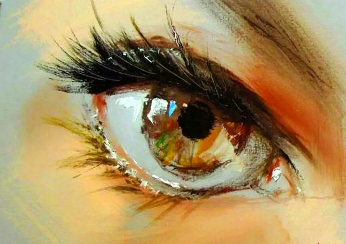 Картины Гузенко Павел глаза