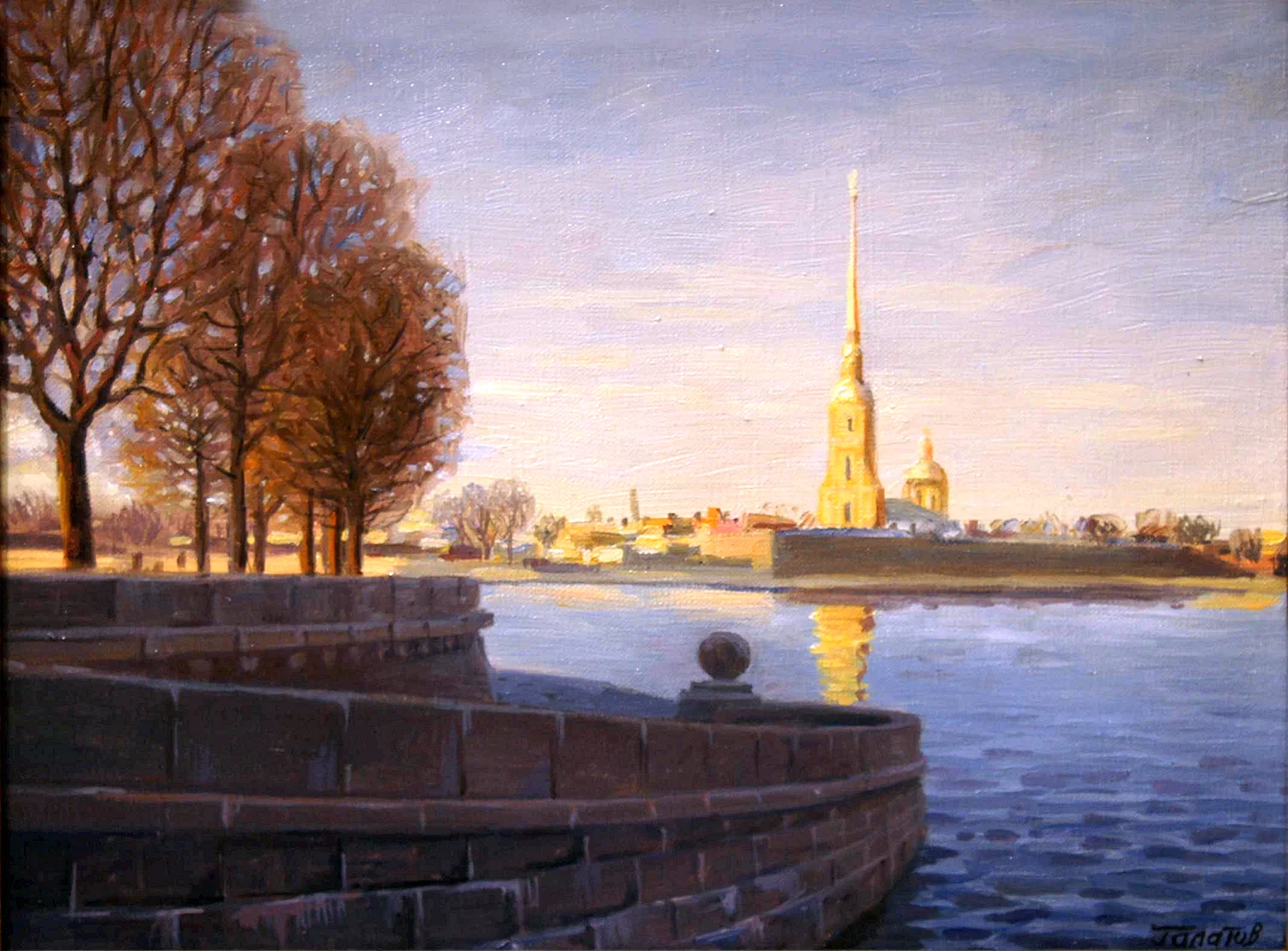 Картины Петропавловской крепости в Санкт-Петербурге