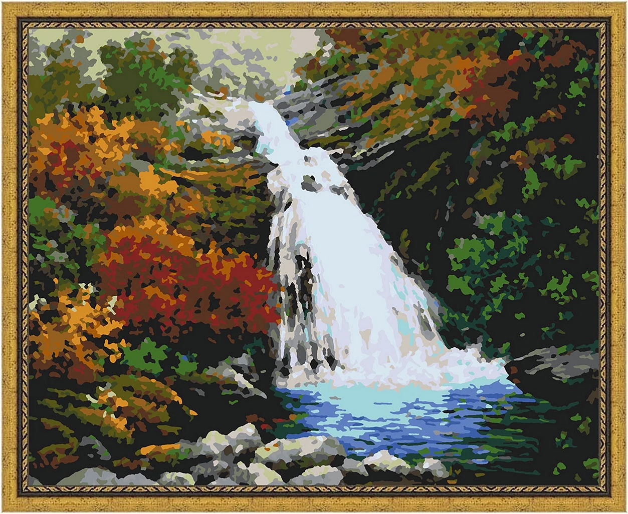 Картины Томаса Аколе водопады