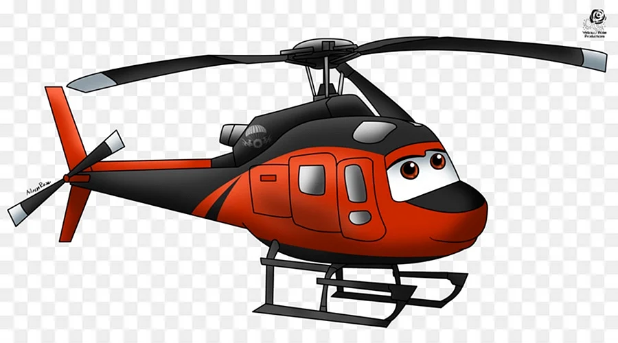Картун хеликоптер