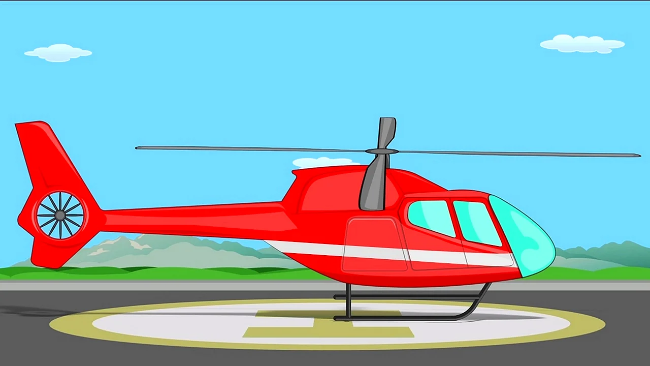 Картун хеликоптер