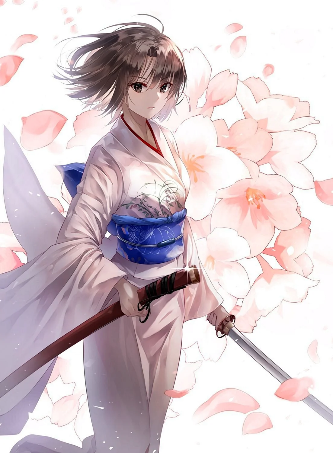 Катана кимоно Сакура