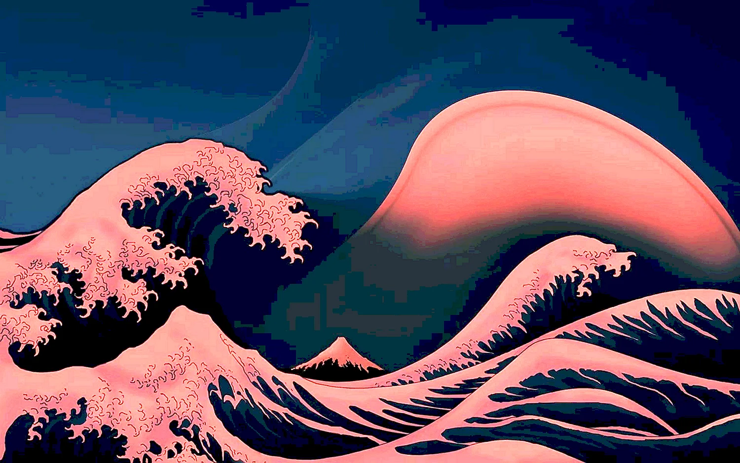 Кацусика Хокусай большая волна