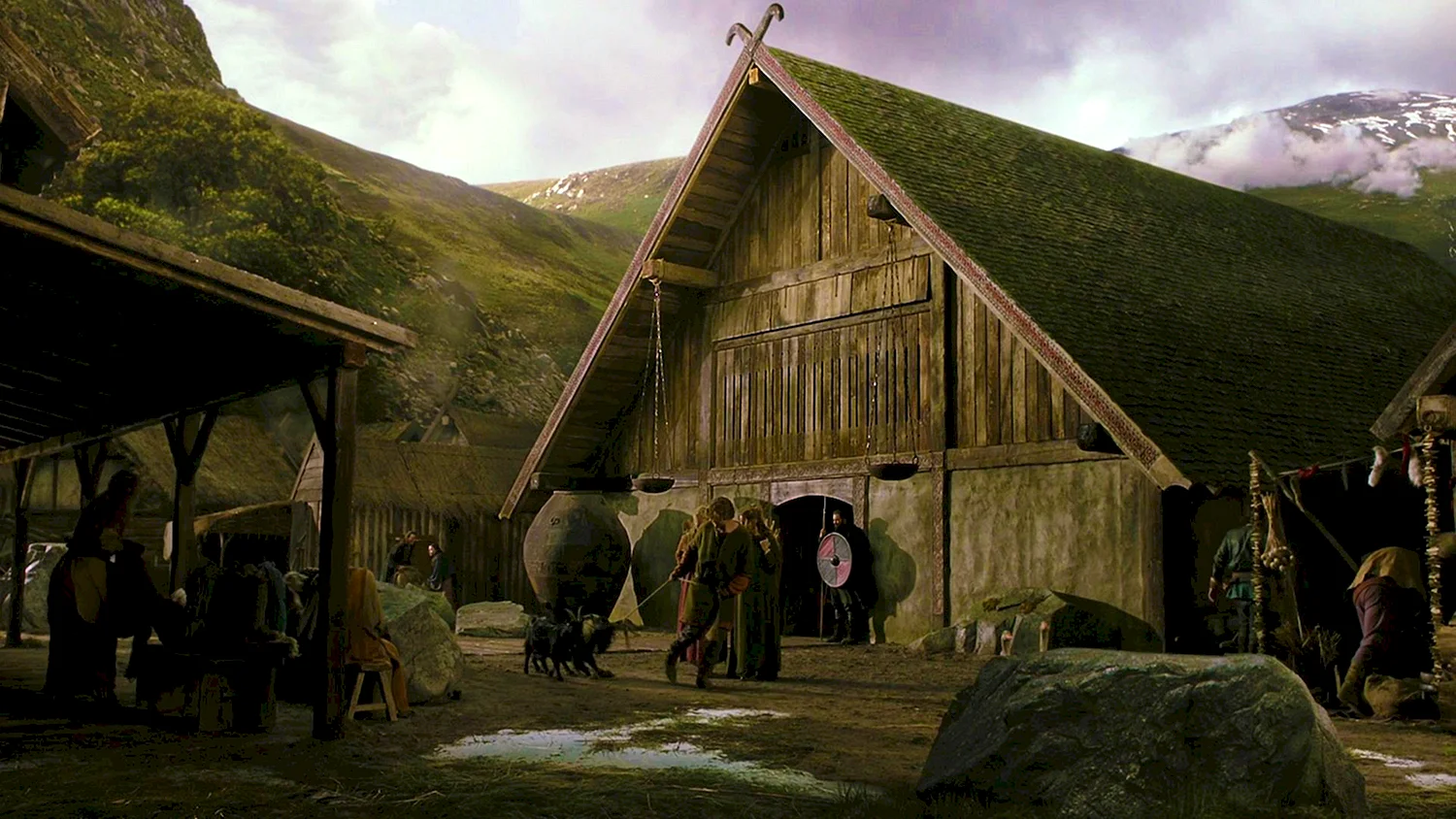 Каттегат деревня викингов
