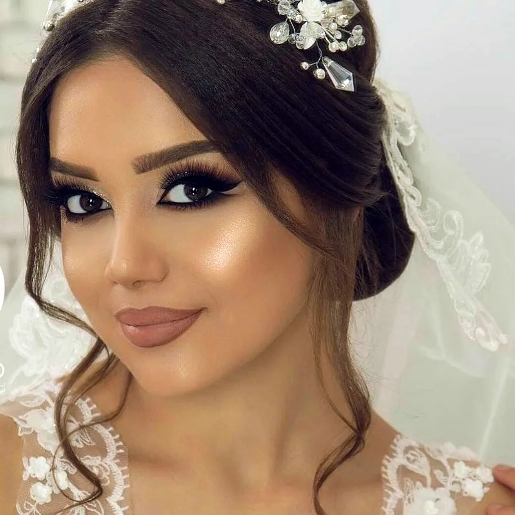 Кавказский свадебный макияж