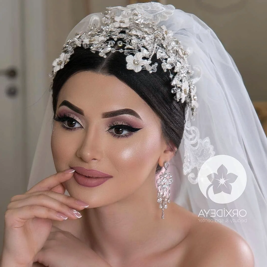 Кавказский свадебный макияж