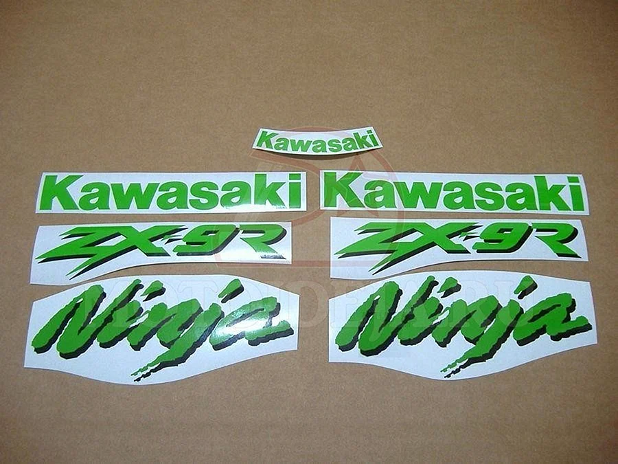 Kawasaki Ninja zx9r наклейки