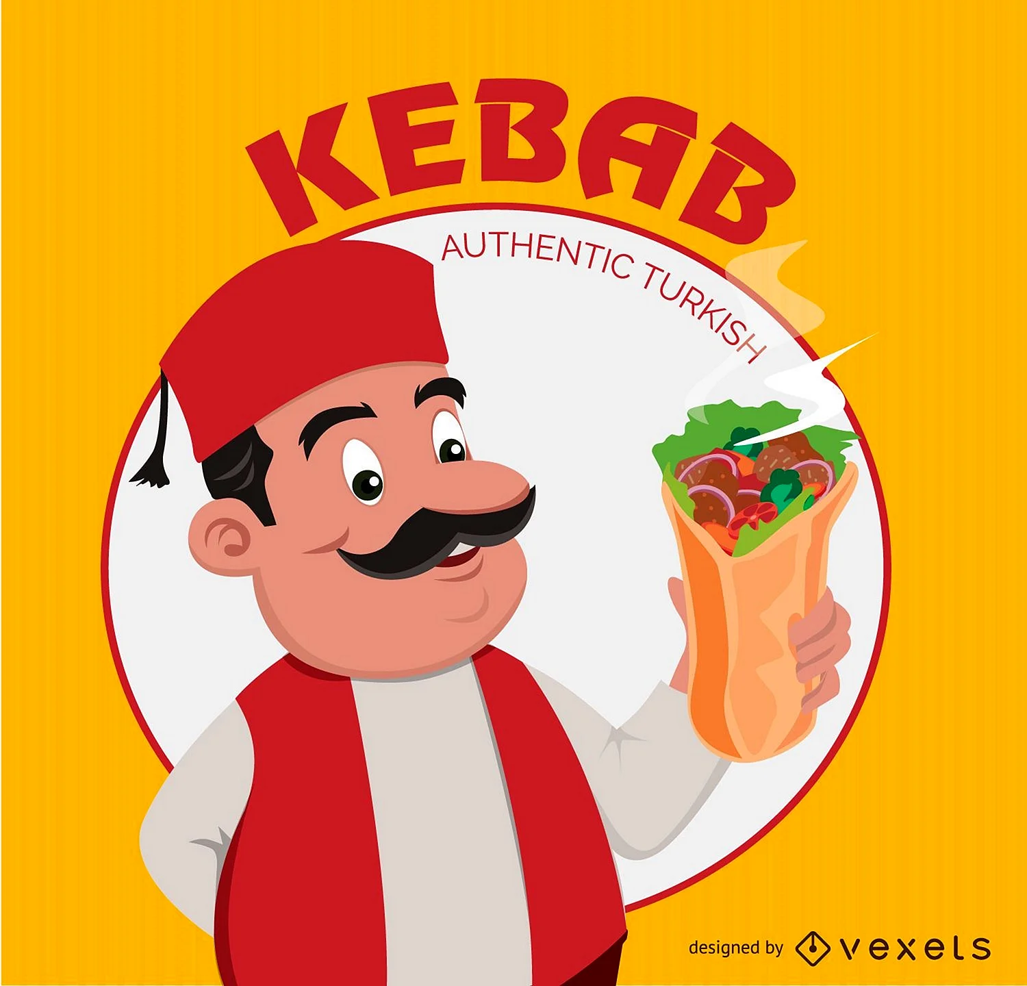 Кебаб логотип