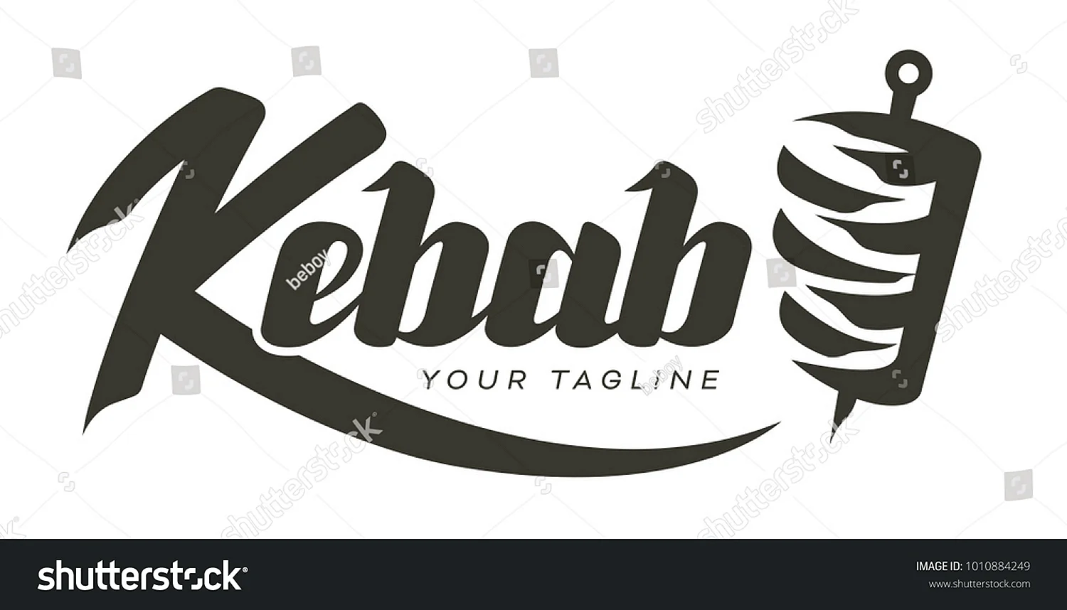 Кебаб надпись