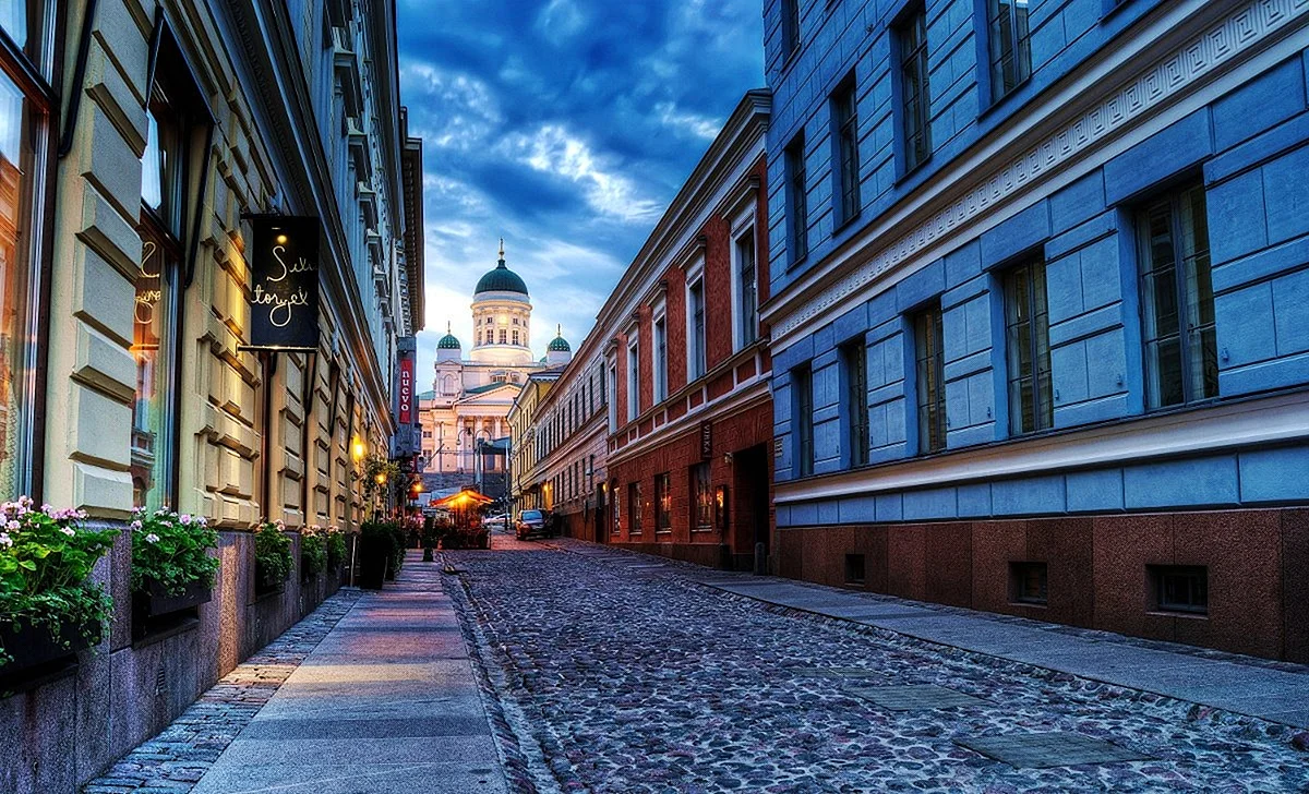 Хельсинки улочки