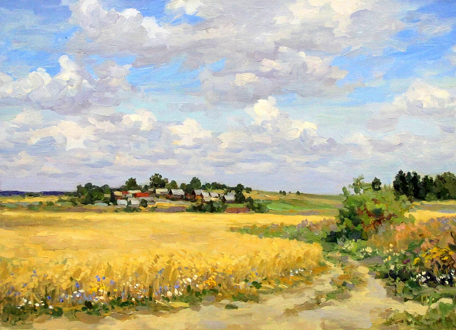 Хлебное поле Ерышев