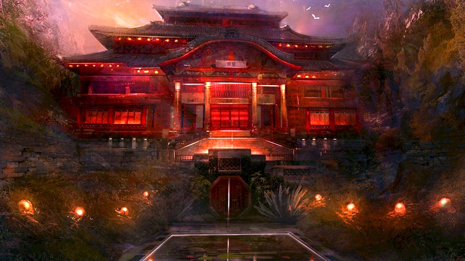 Храм Хакурей в Японии