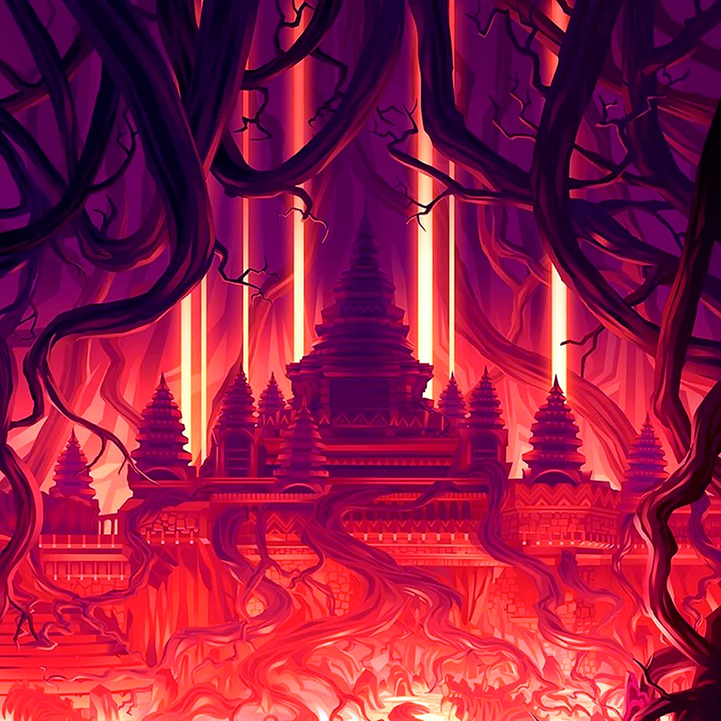 Храм огня фэнтези