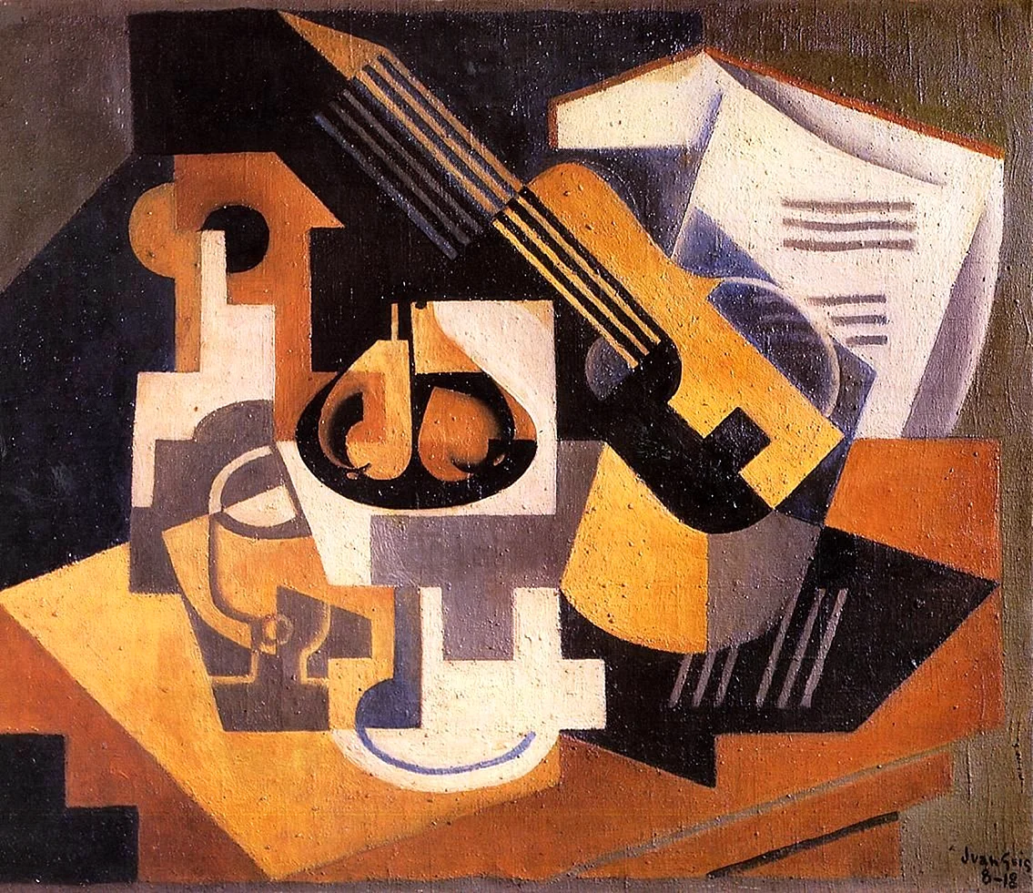 Хуан Грис портрет Пикассо 1912
