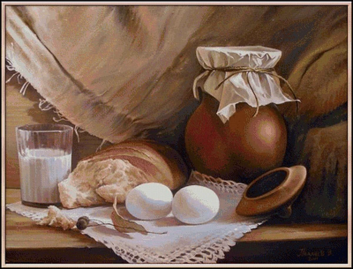 Вячеслав палачев художник картина завтрак