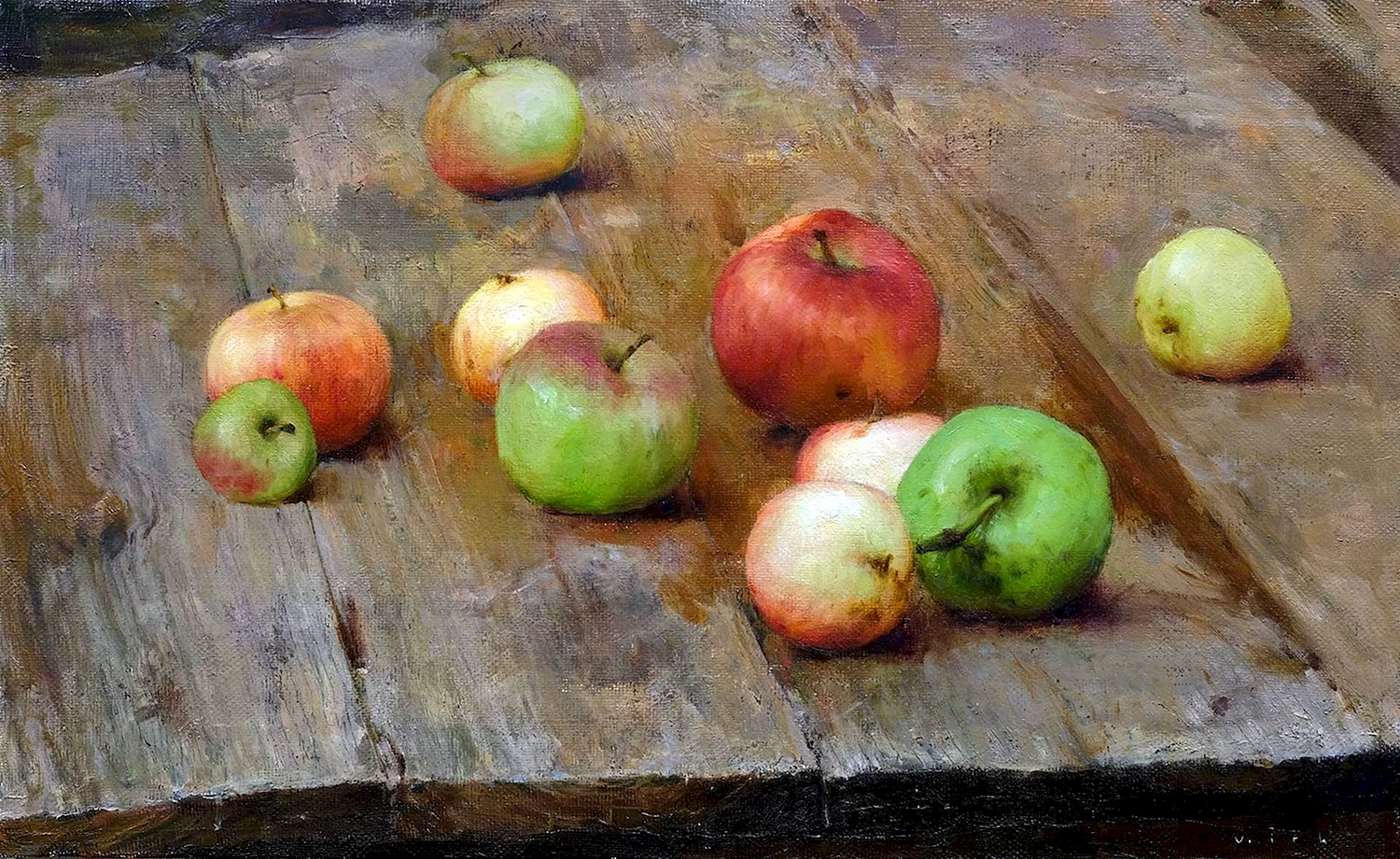 Кириллов Владимир Николаевич художник яблоки