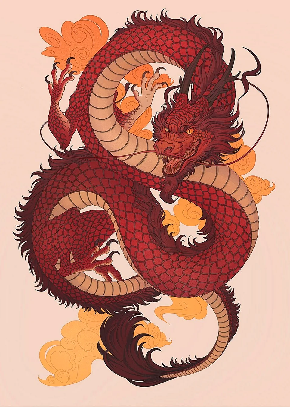 Китайский дракон Тяньлун