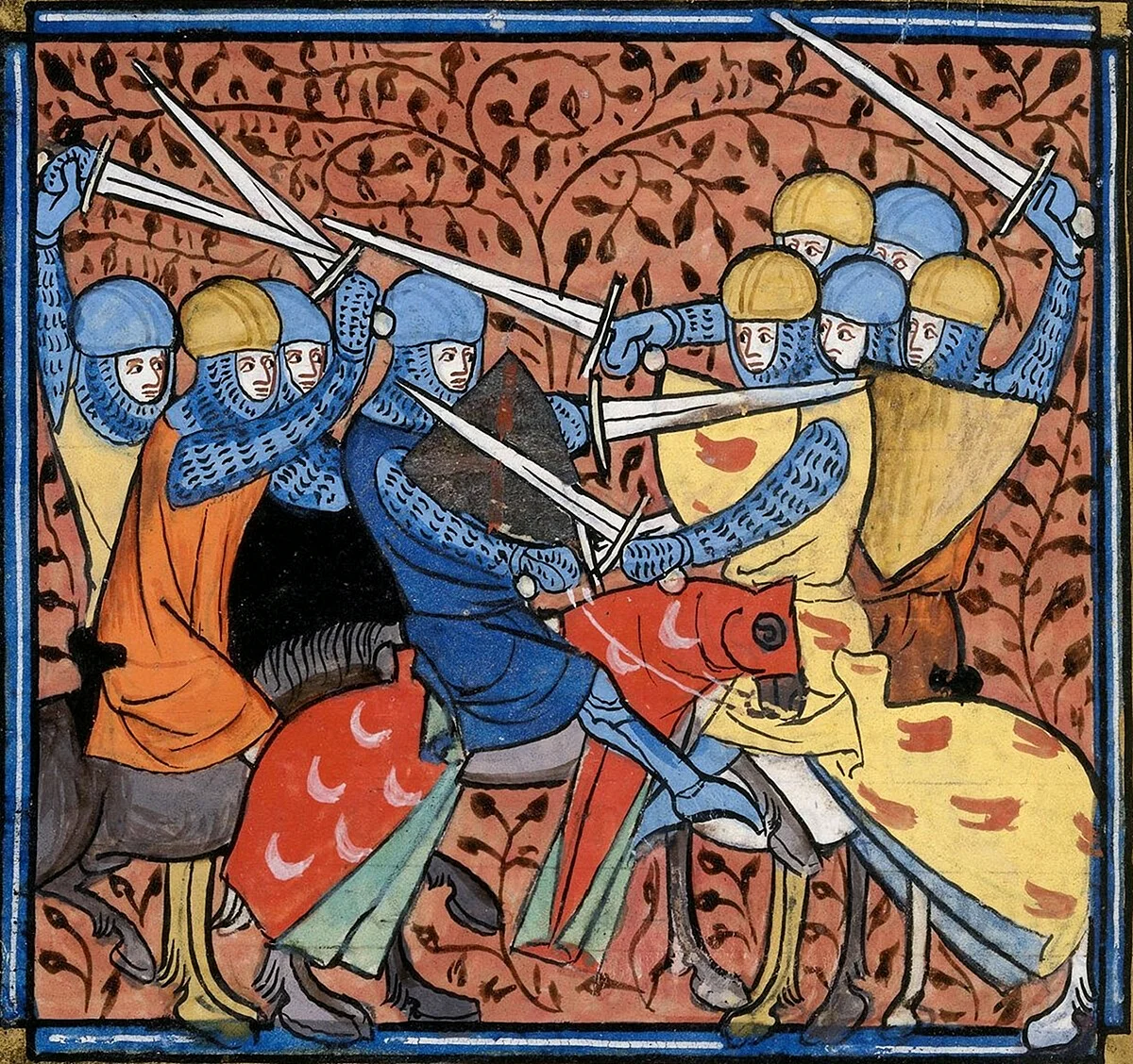 Книжная миниатюра средневековья Франции