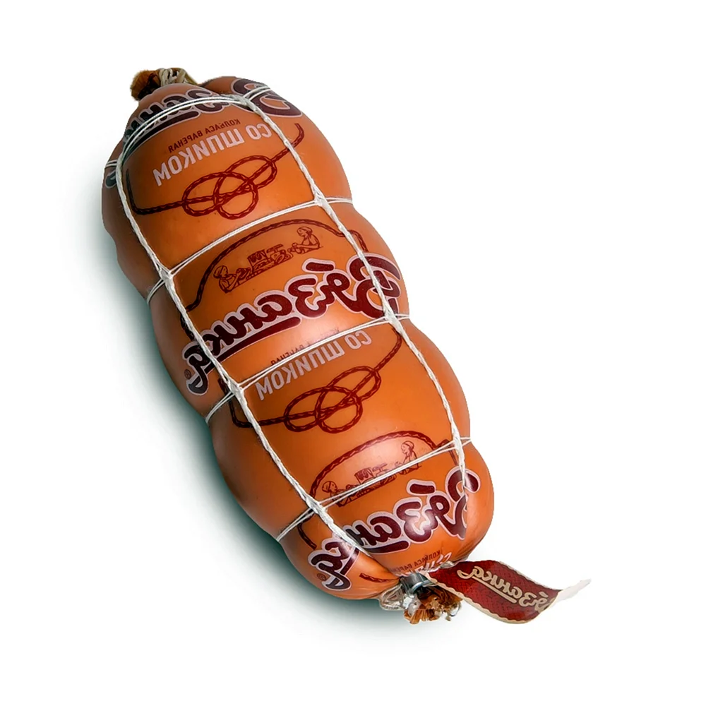 Колбаса вязанка со шпиком 500 гр