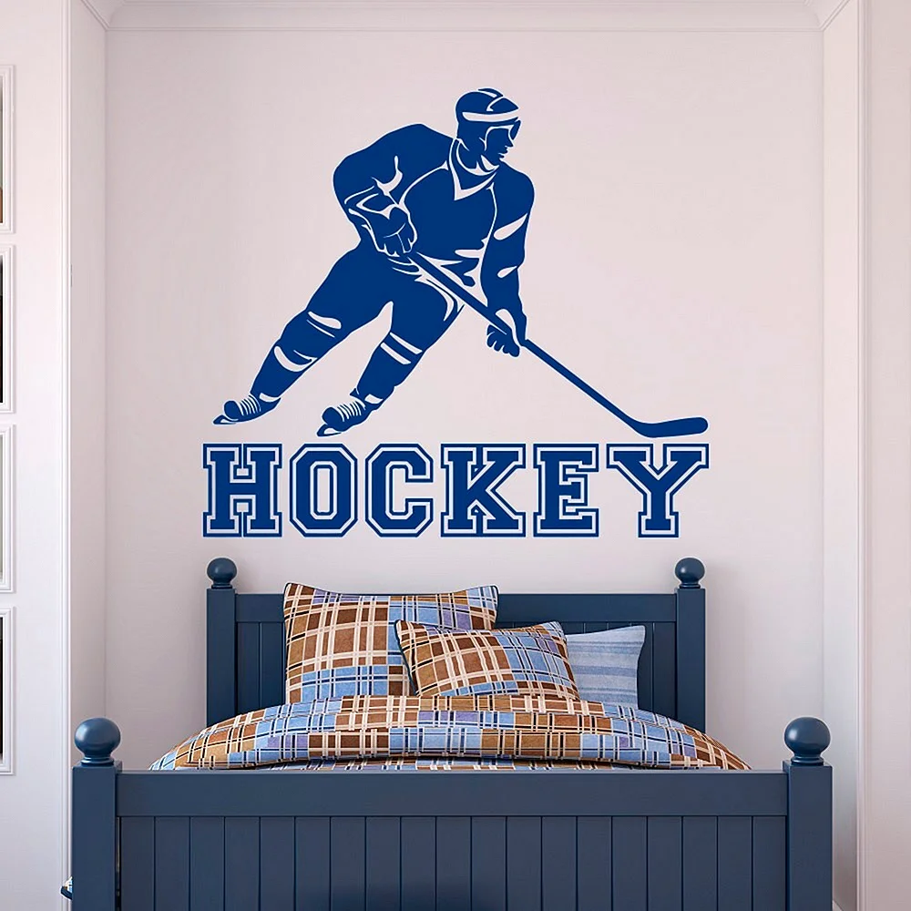 Комната в стиле хоккея