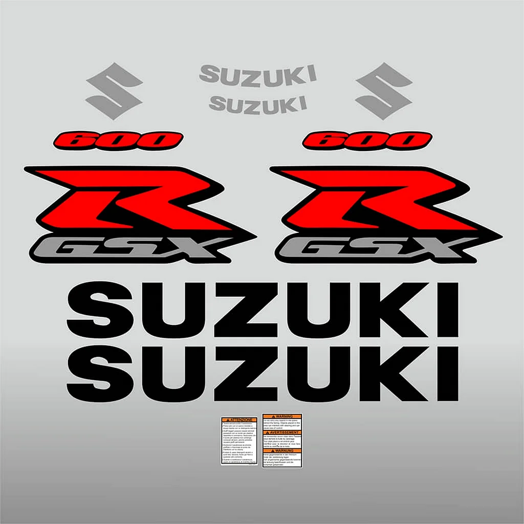 Комплект наклеек Suzuki GSX-R 600