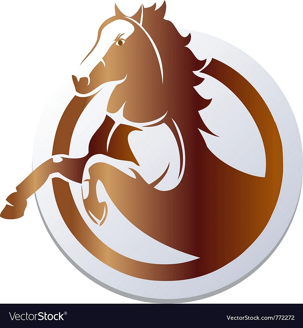 Конь логотип