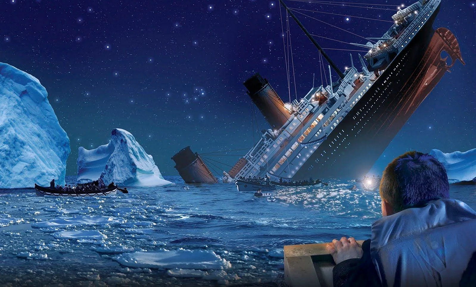 Кораблекрушение Титаника Айсберг