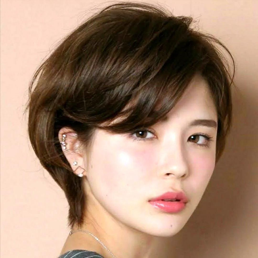 Korean short Hairstyle Боб