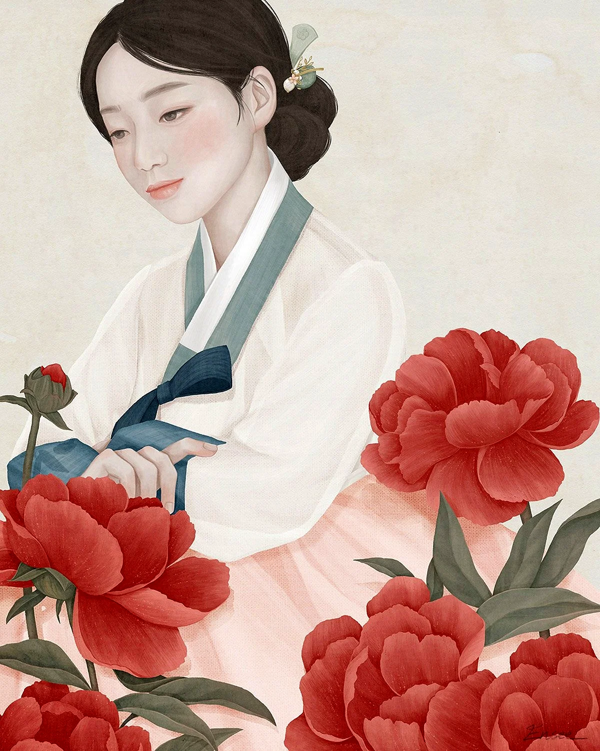 Корейская художница choi