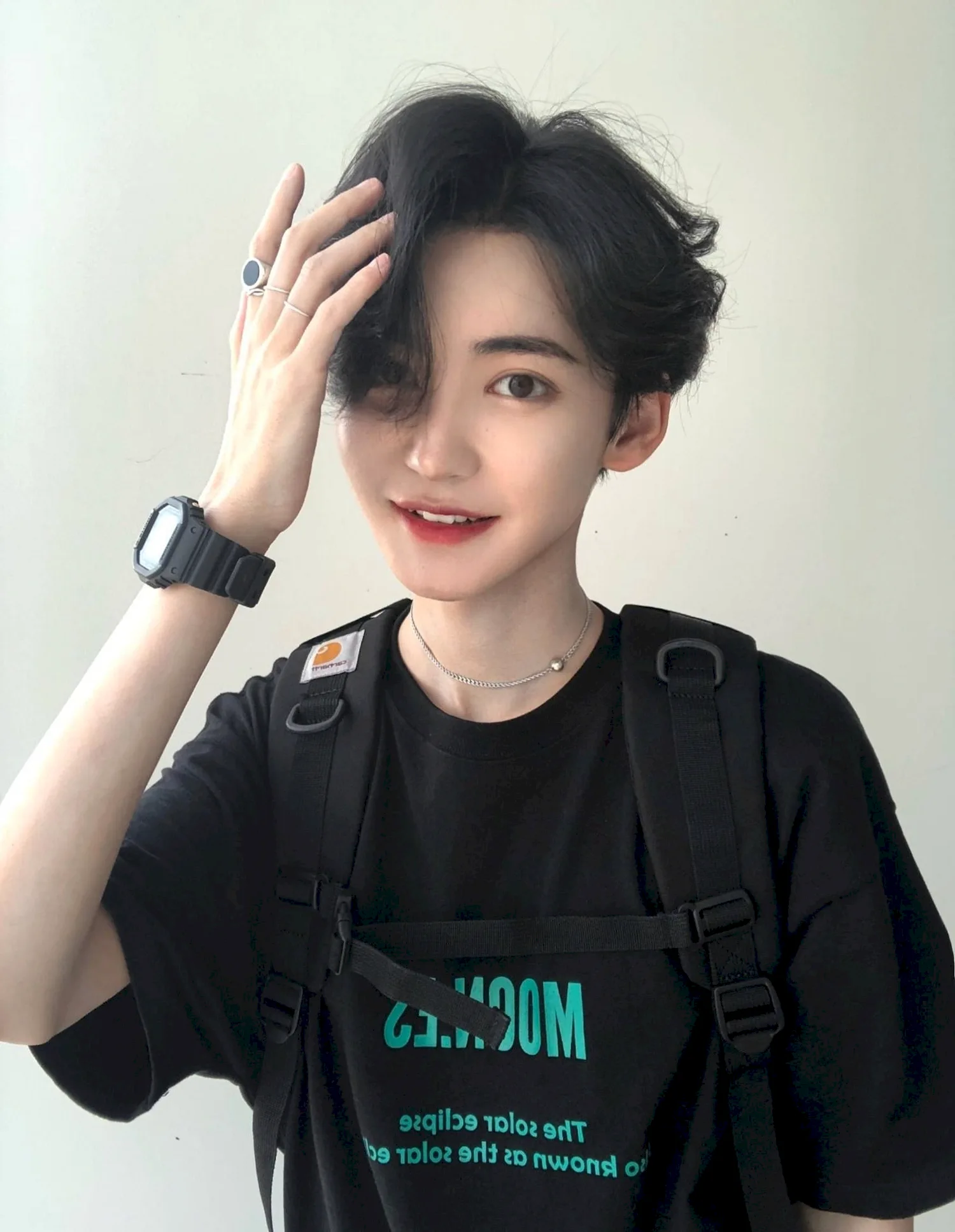 Корейская причёска Томбой Ян