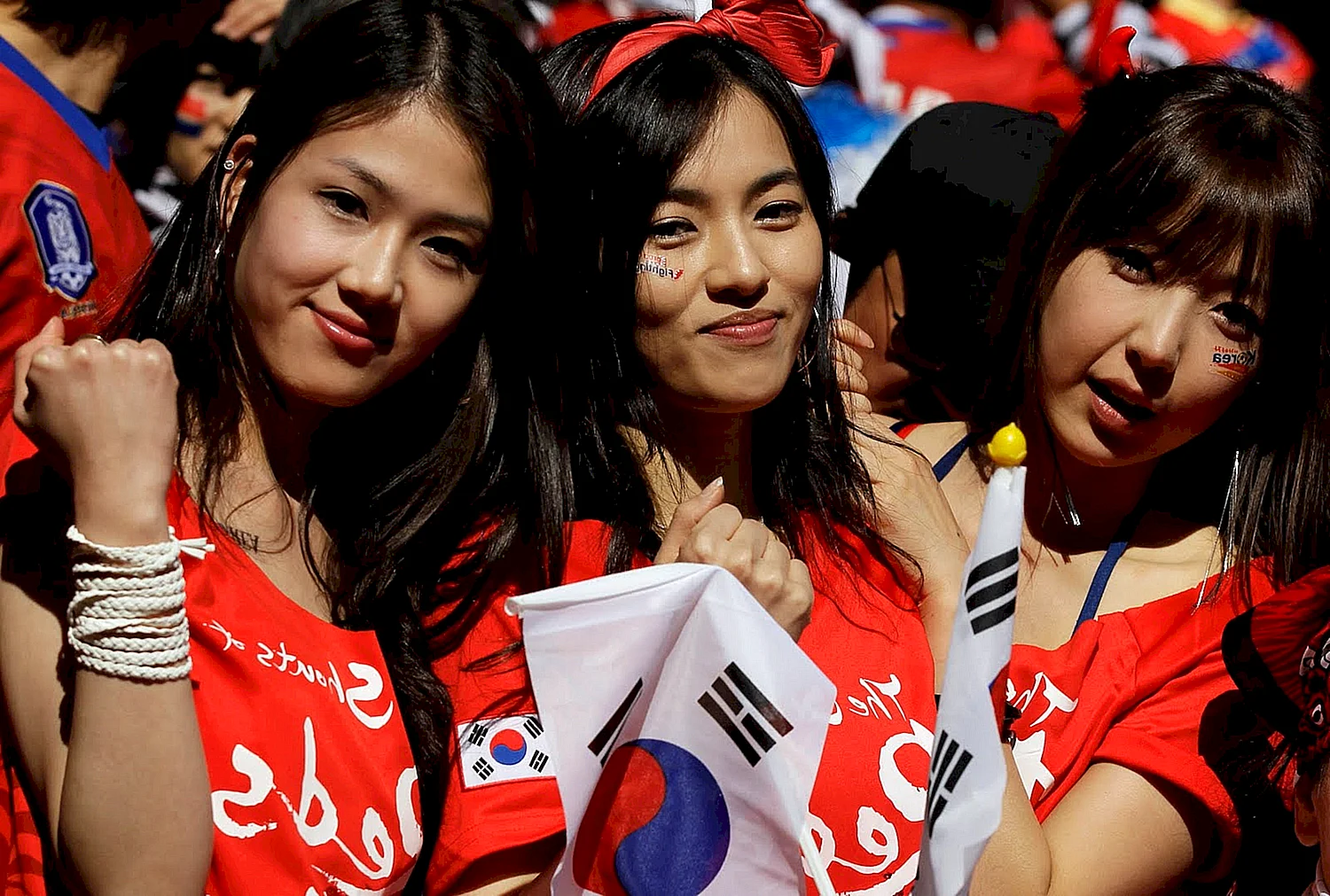 Корейские фанатки