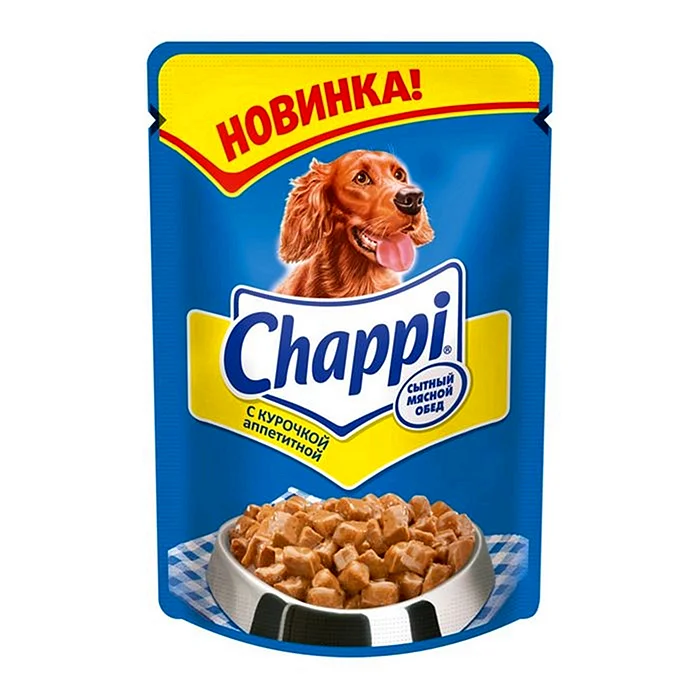 Корм для собак Chappi мясное изобилие 100г