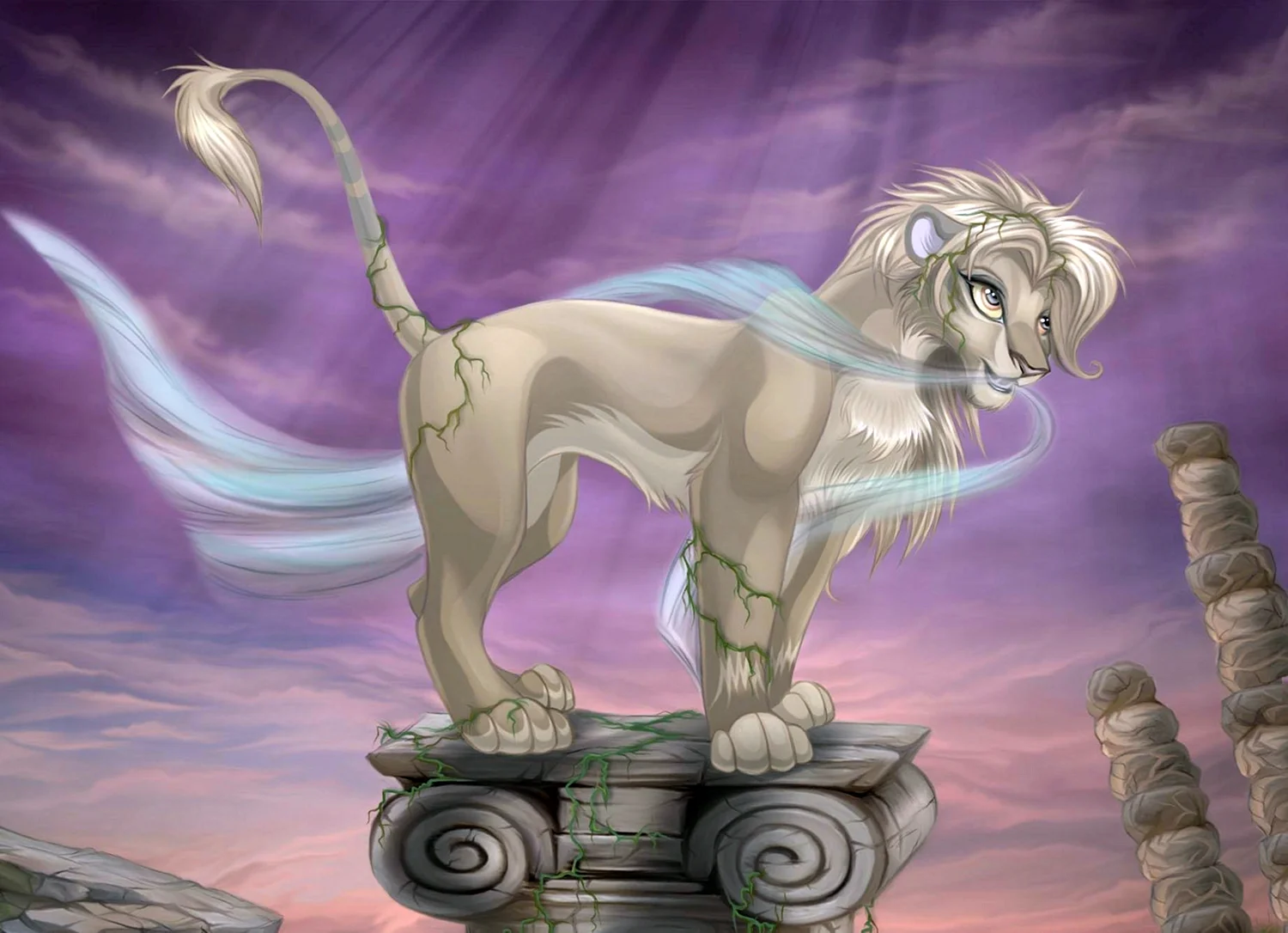 Король Лев львица Омега