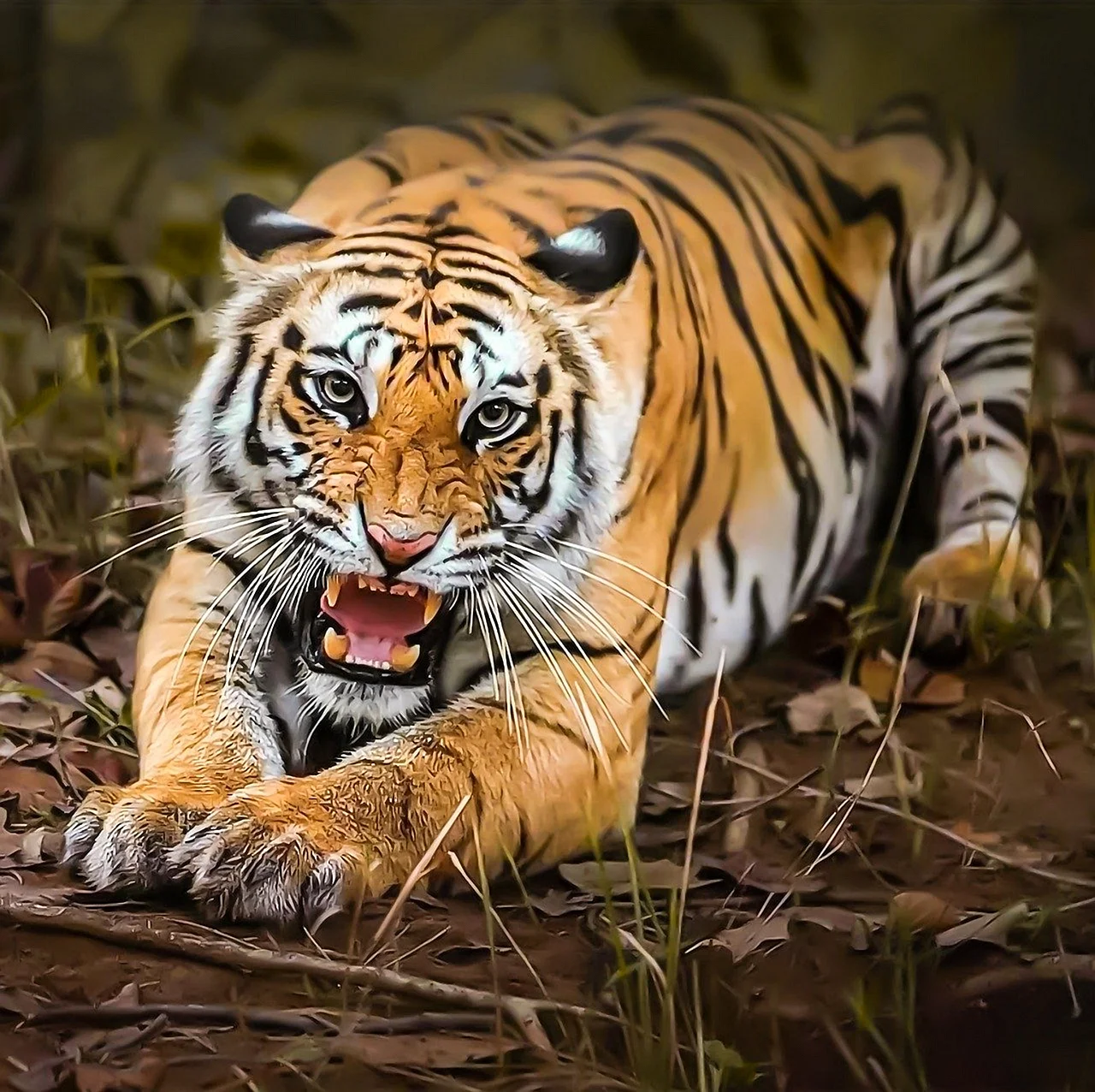Королевский бенгальский тигр