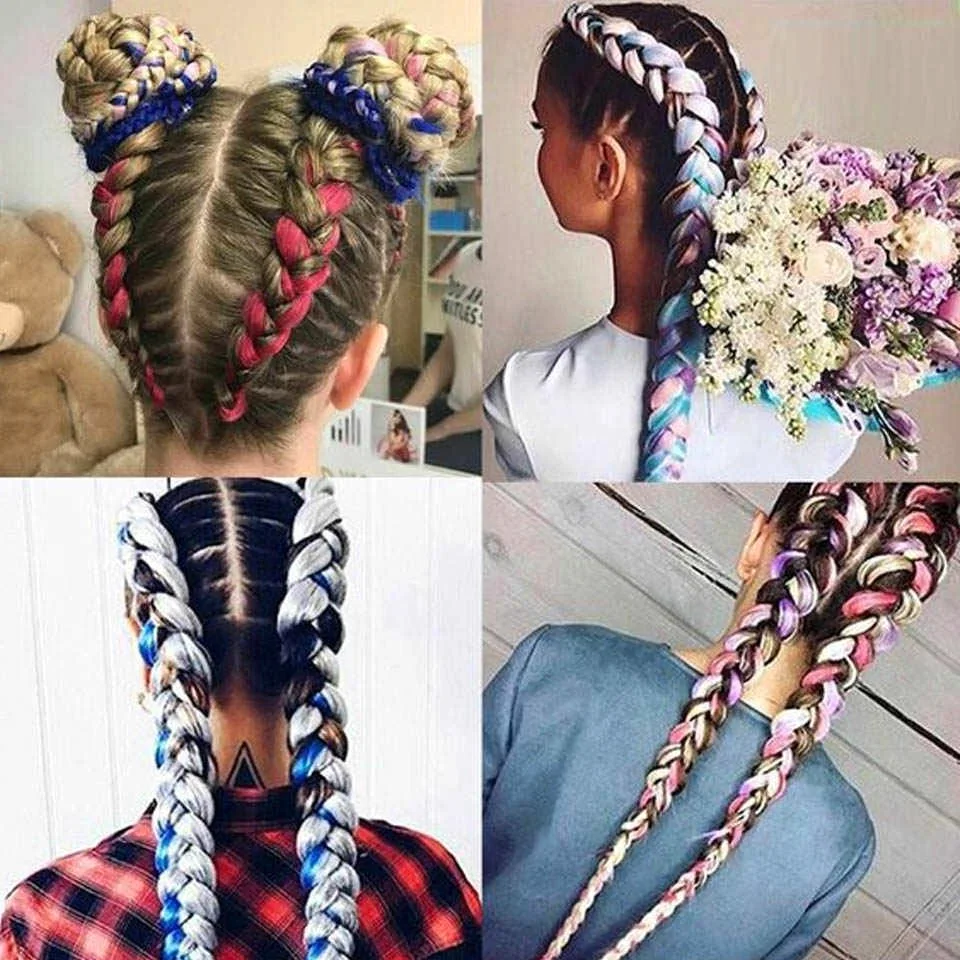 Косички канекалон Jumbo Braid