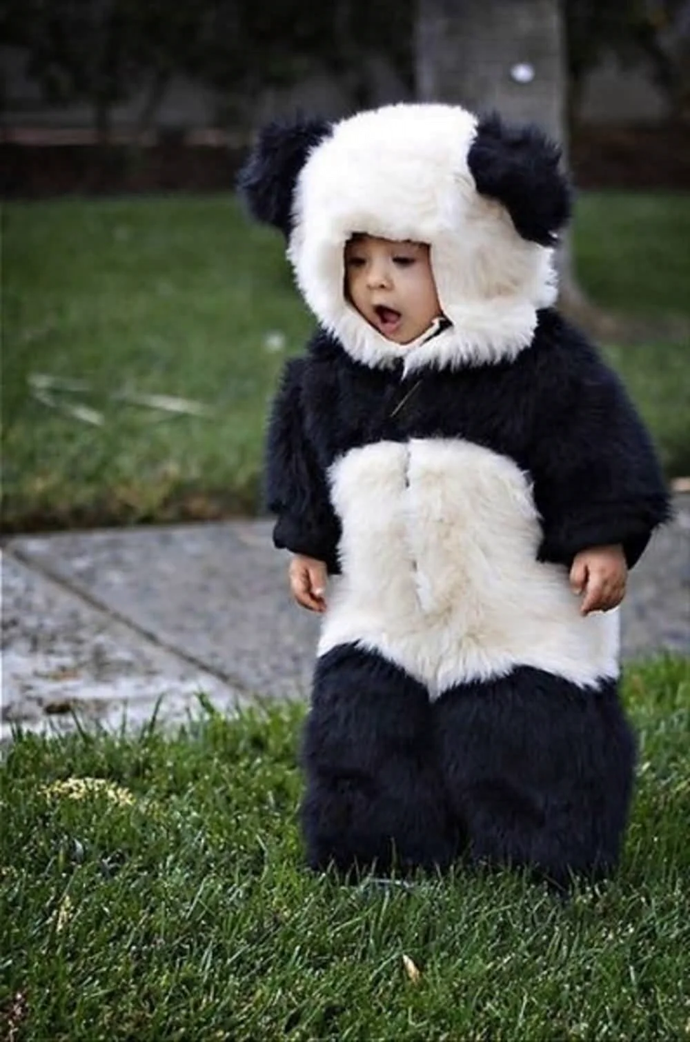 Костюм панды для ребенка