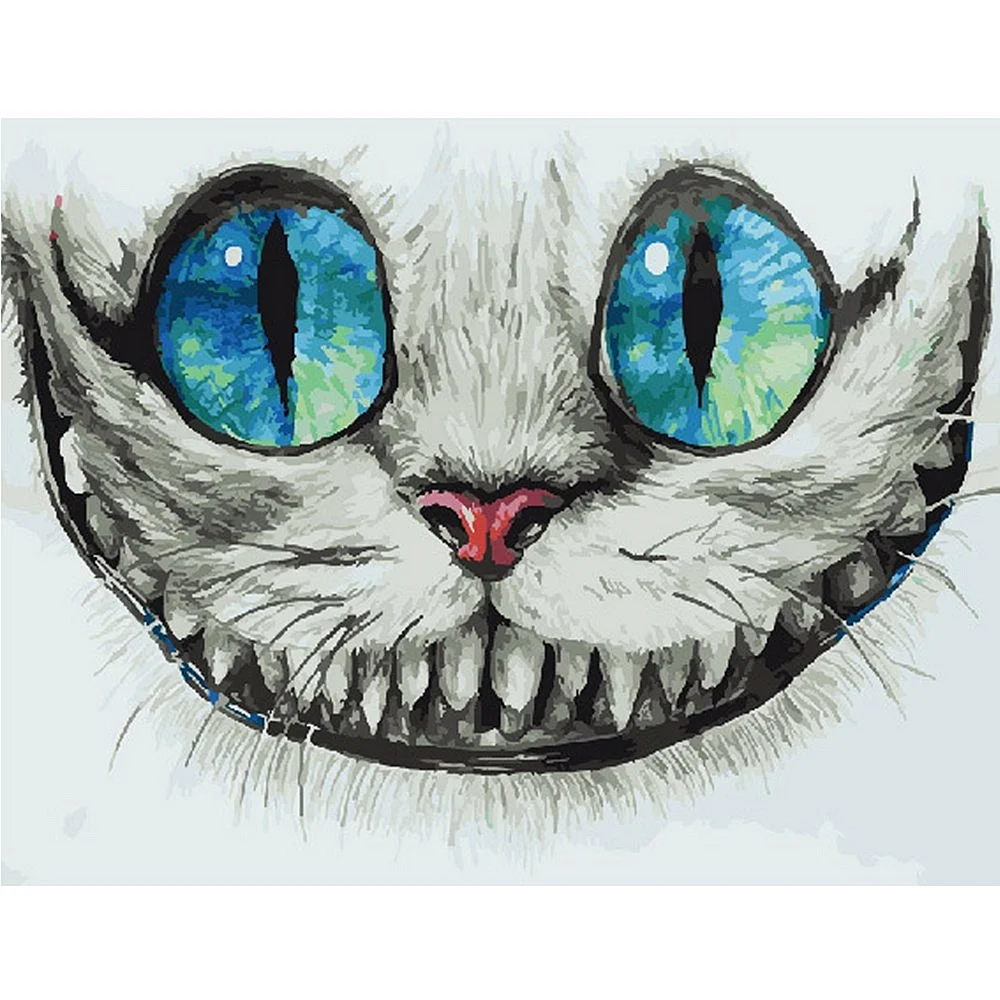 Кот из Алисы в стране чудес рисунок