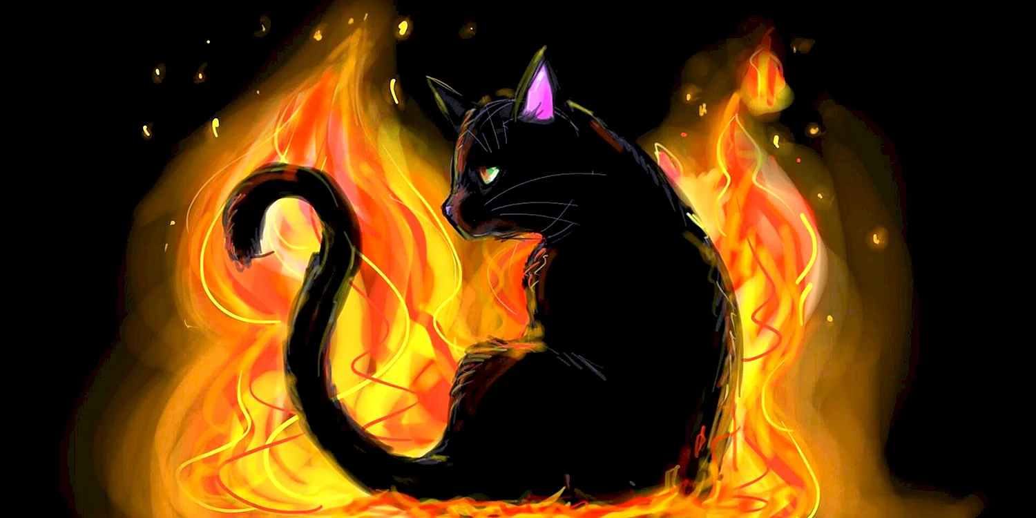 Коты Воители Огненный кот