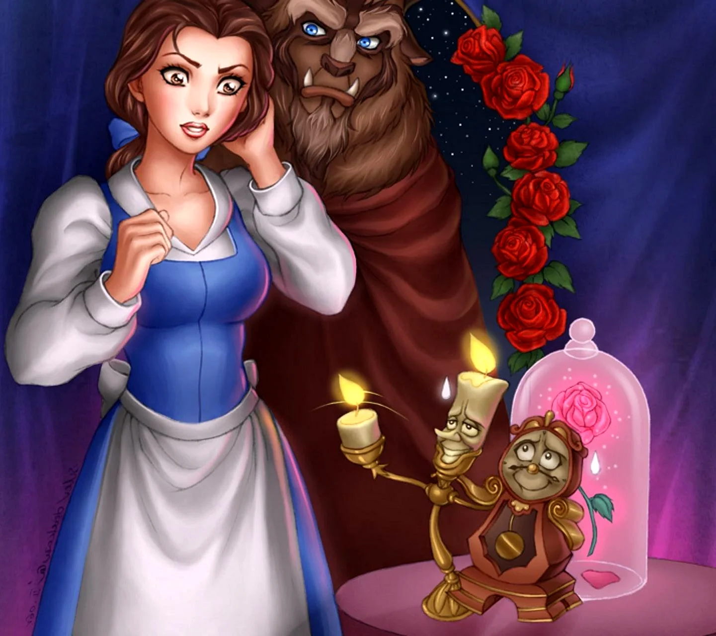 Красавица и чудовище Beauty and the Beast