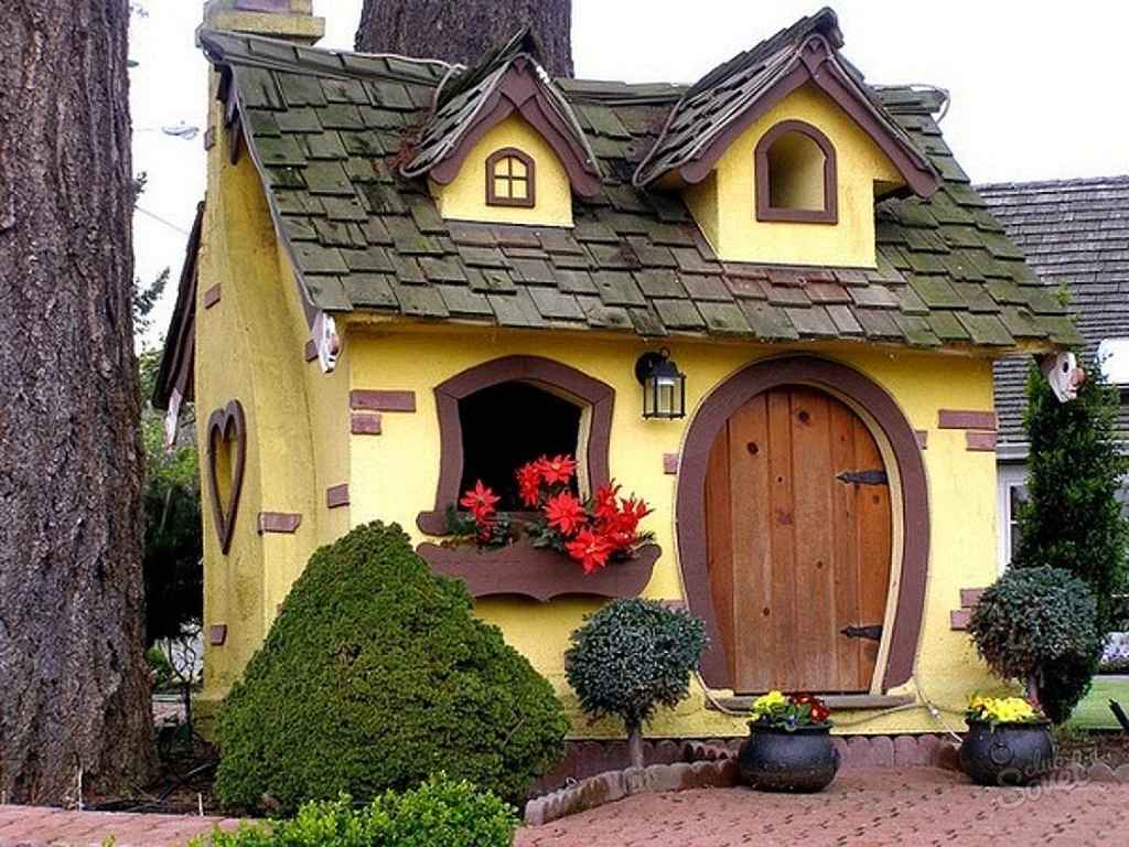 Красивые дачные домики