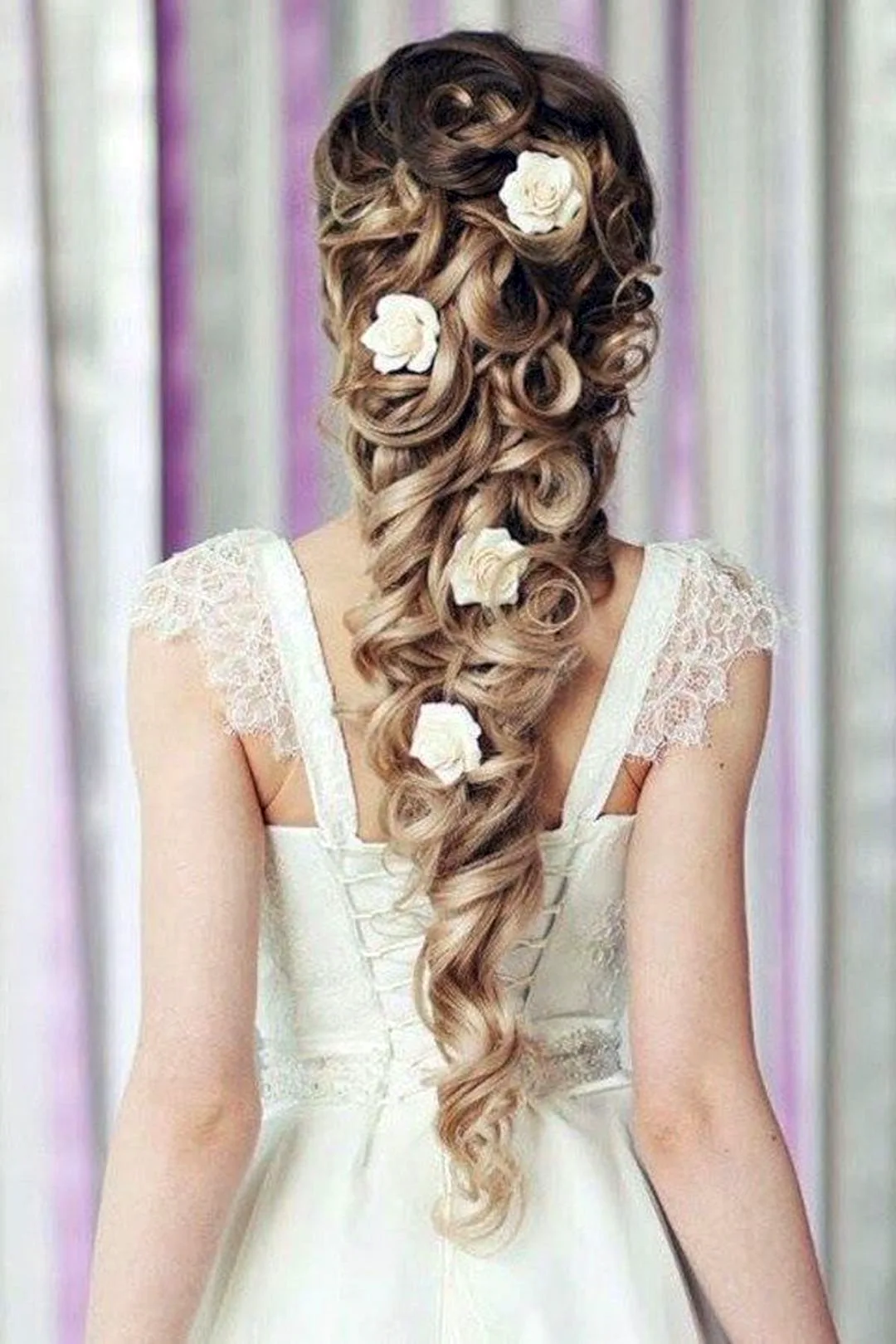 Красивые косы на свадьбу