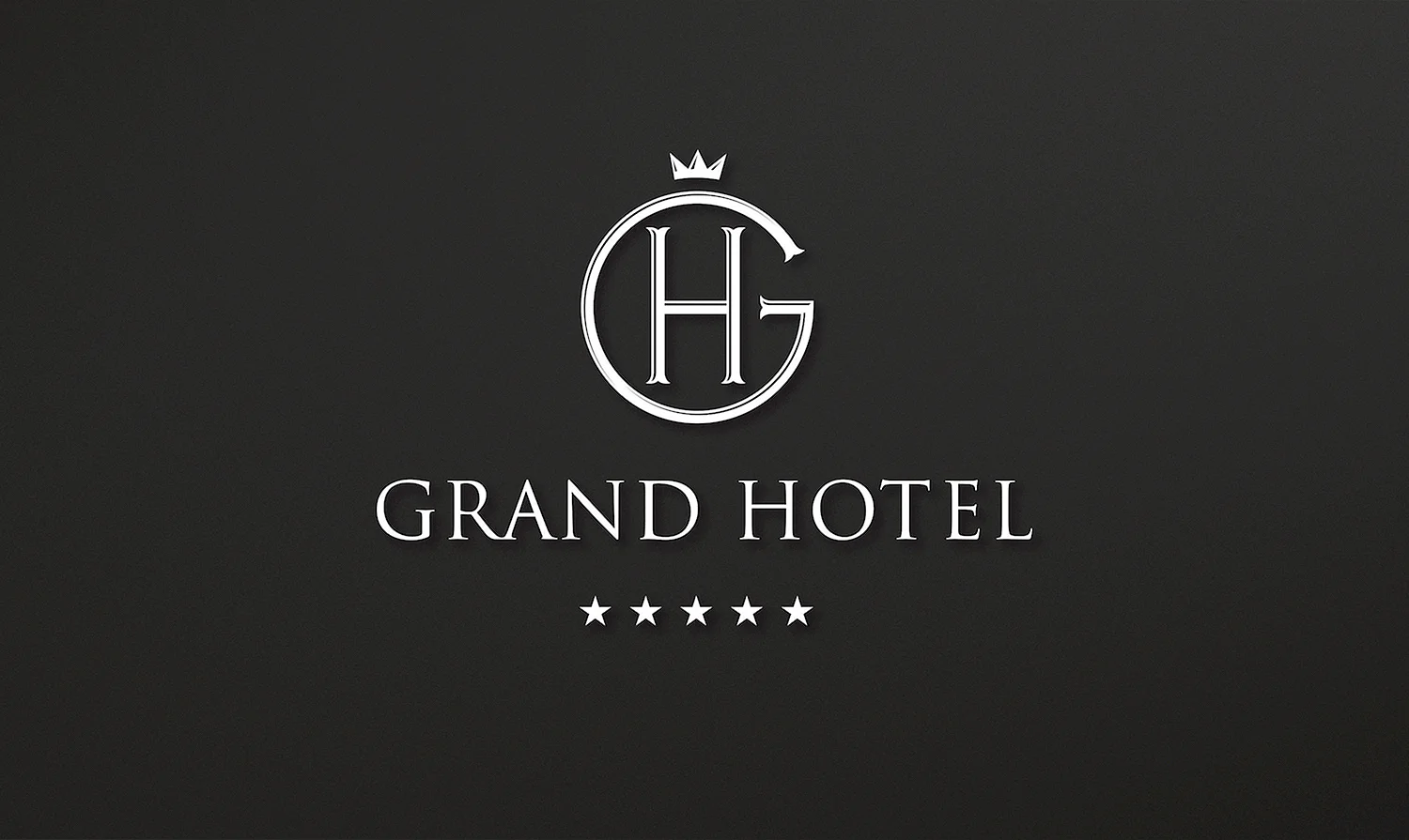 Красивый логотип отеля