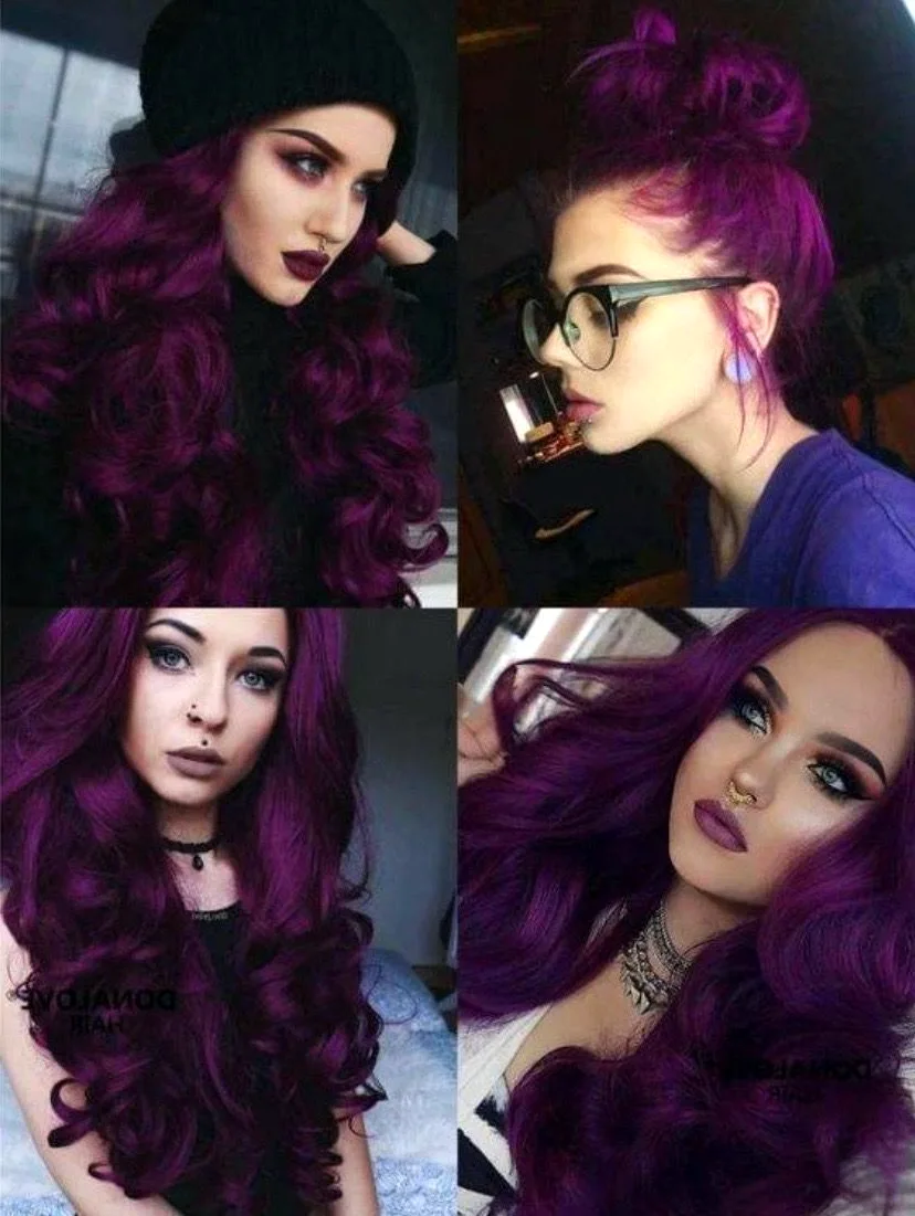 Краска для волос фиолетовый цвет
