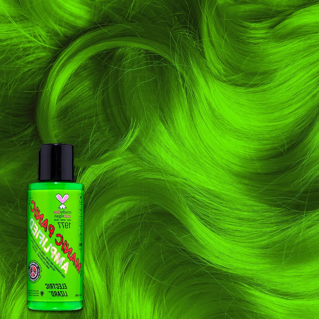 Краска для волос зеленая Lime Green