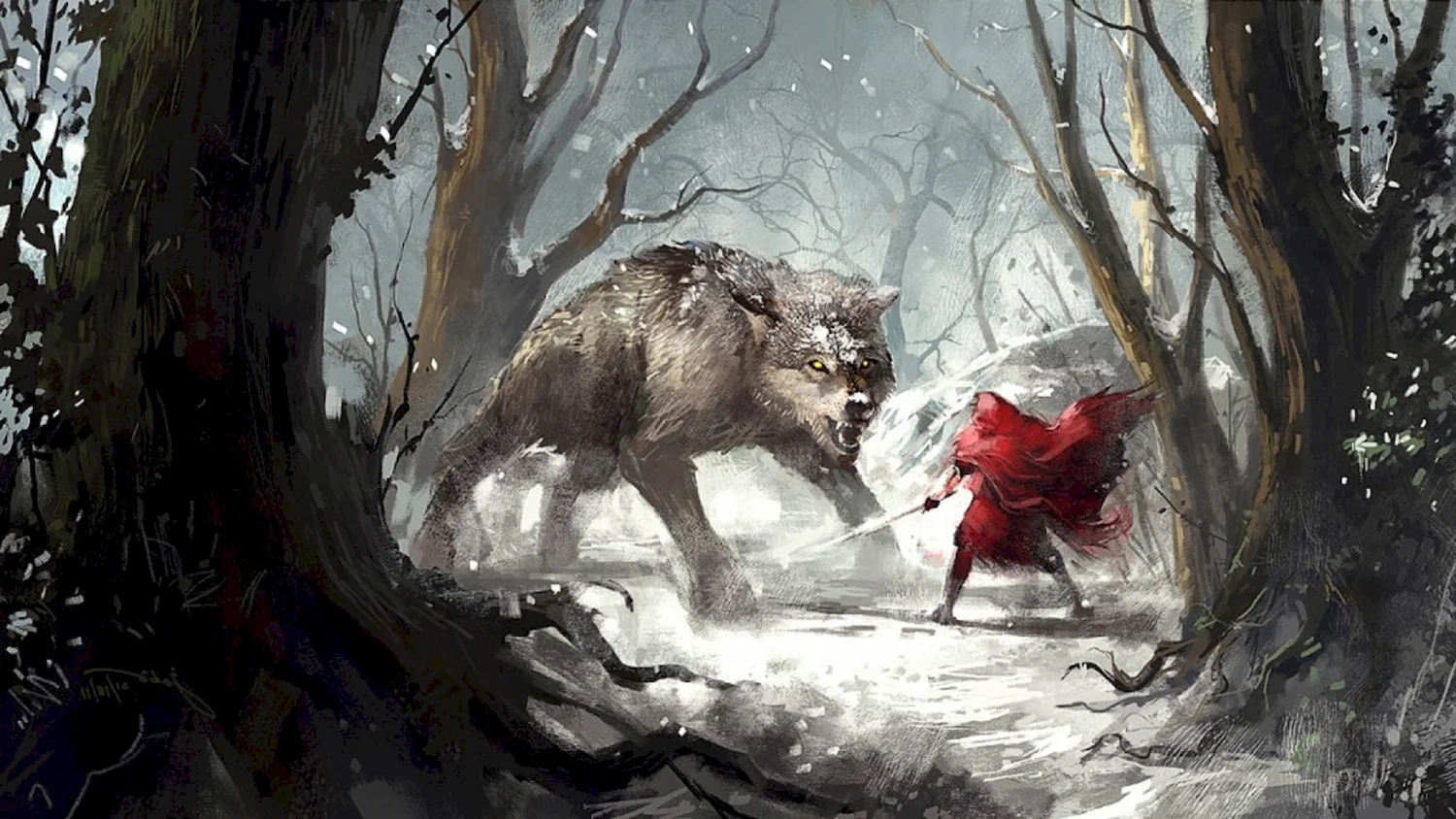 Красная шапочка 2011 волк