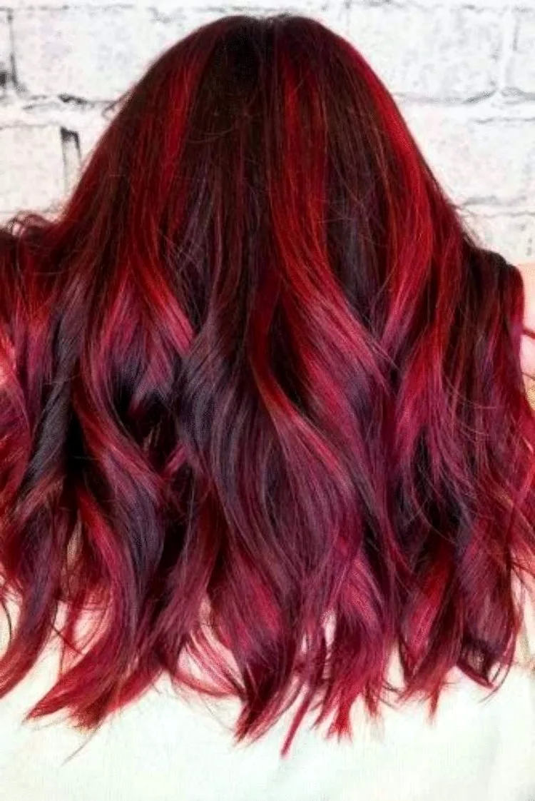 Красное дерево волосы