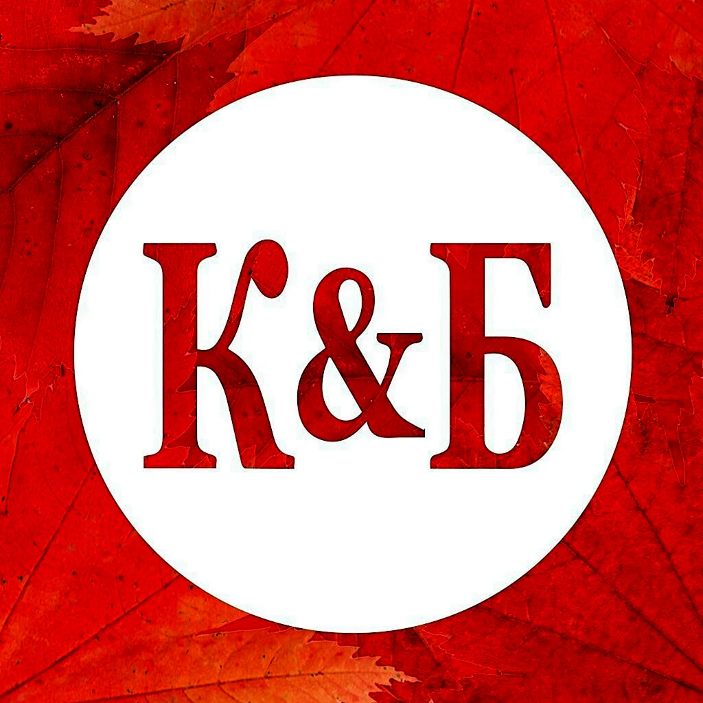 Красное и белое логотип