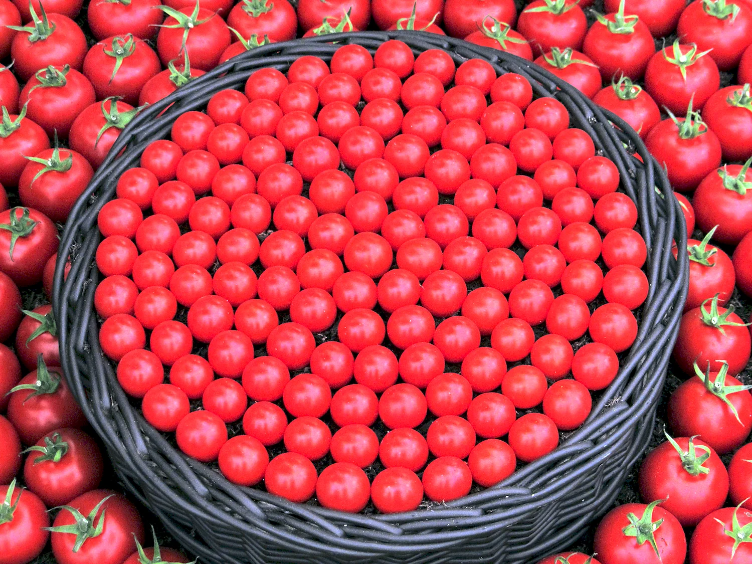 Красные фрукты и овощи и ягоды