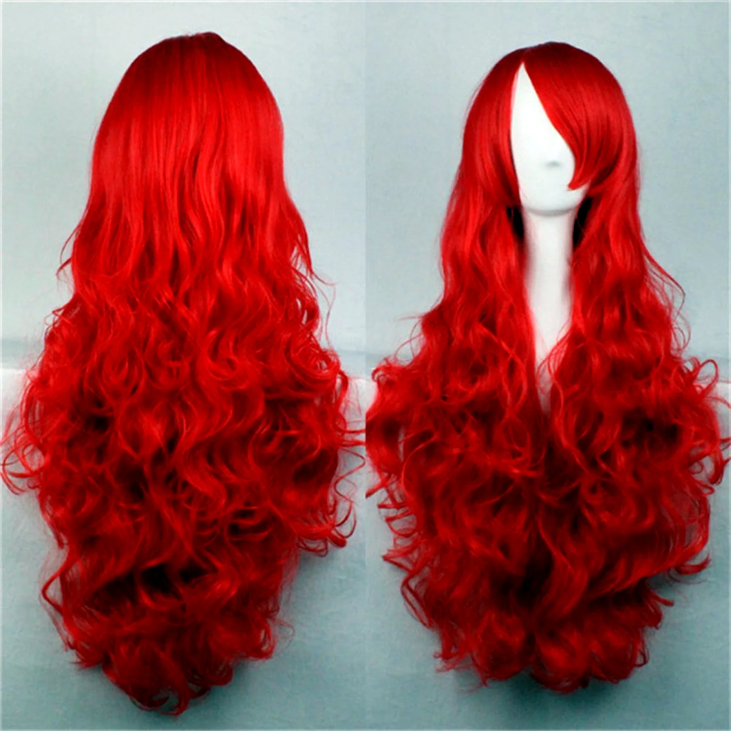 Красные волосы парик